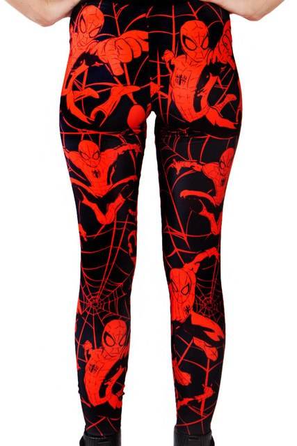 Women Leggings Digital Print Popular Spider-Man Sexy women pant - IntuitiveEncBoutique