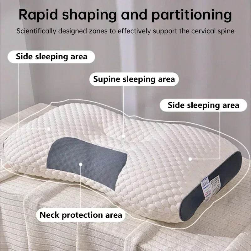 2025 New SPA Sleep Pillow: Sleep aid, neck support, orthopedic, soybean fiber massage, for home - IntuitiveEncBoutique