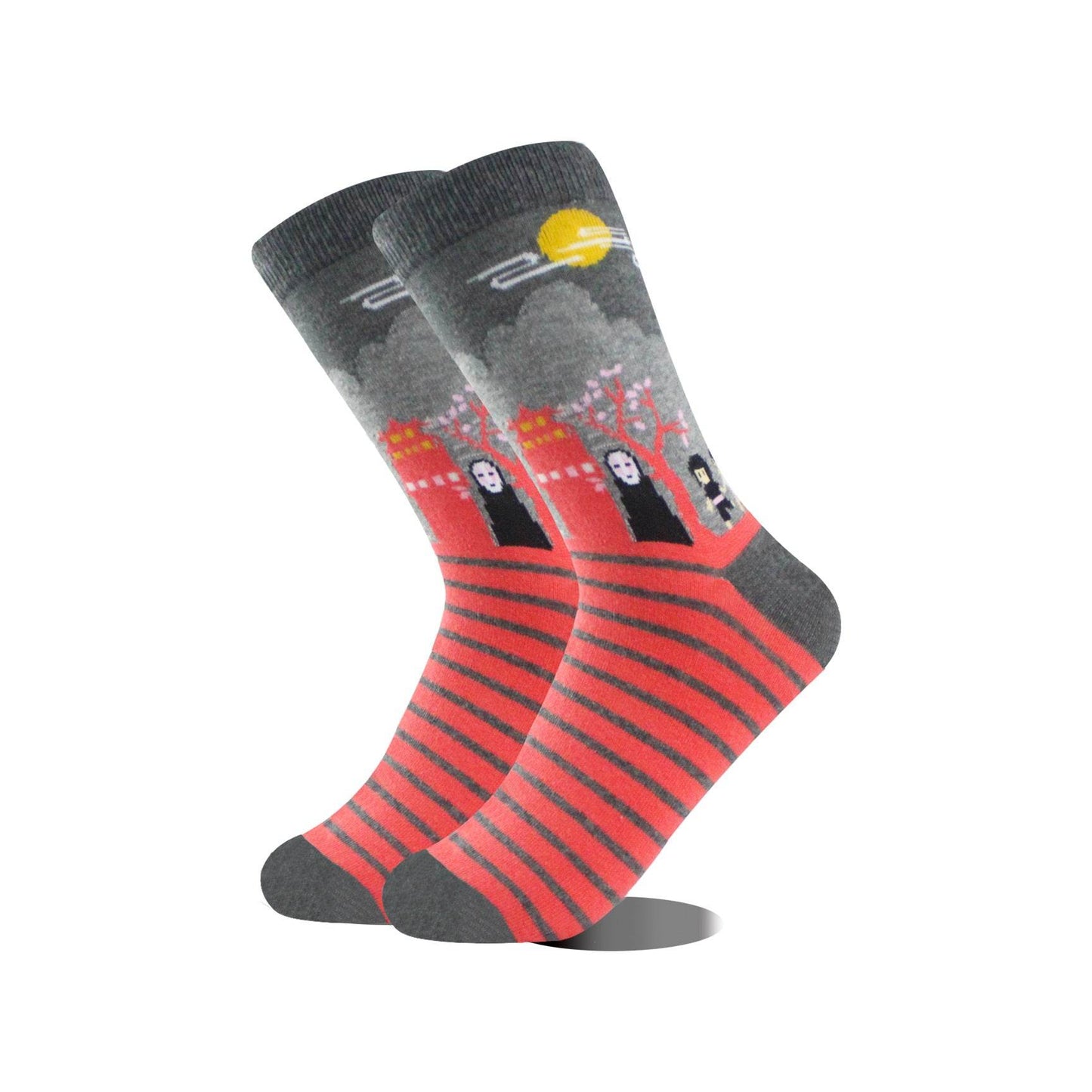 Women's Cotton Bottom Creative Japanese Totoro Socks - IntuitiveEncBoutique