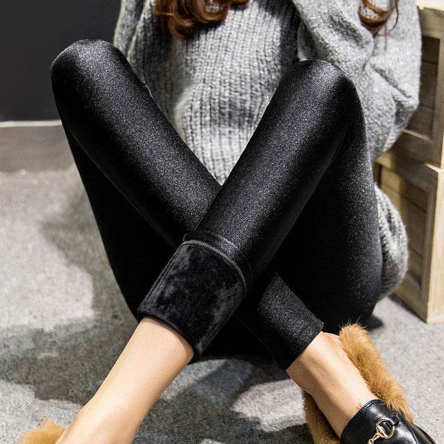 Autumn Winter Women's Leggings Outside Wear - IntuitiveEncBoutique