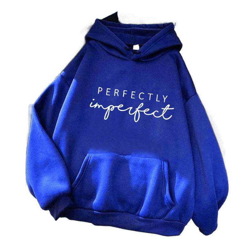 Spring New Letter Pattern Printed Hooded Sweatshirt Unisex Long Sleeve Casual Jacket Trendy Top Versatile - IntuitiveEncBoutique