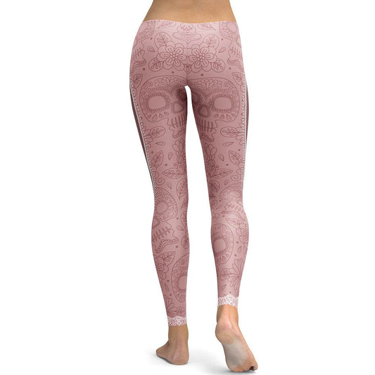 Women Cool Muscle Legs Legging Zipper 3D Printing Leggings - IntuitiveEncBoutique