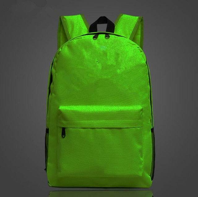 School Bag noctilucous Luminous backpack student bag Notebook backpack Daily backpack Glow in the Dark - IntuitiveEncBoutique