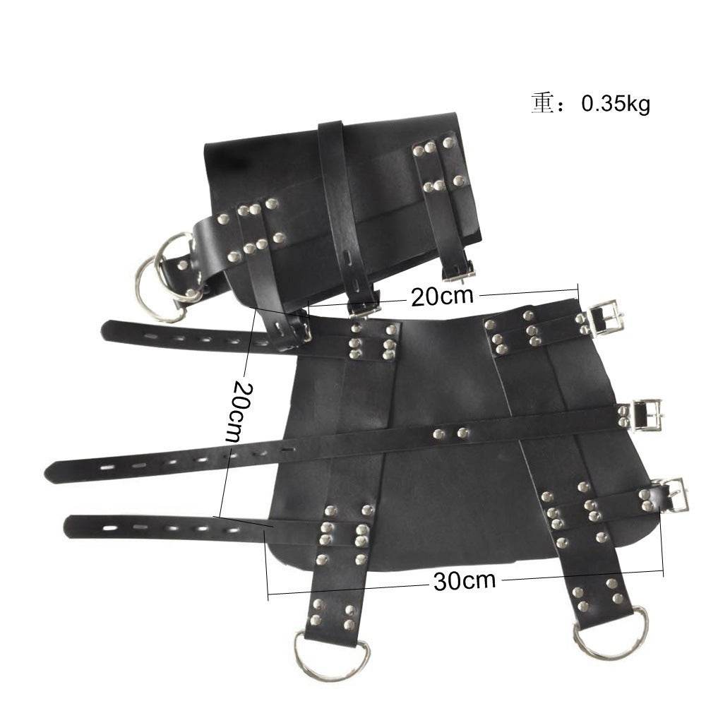 Black Adult Products Manufacturer Erotic Products Suspension Foot Restraints Hanging Stainless Steel Handcuffs and Leg Cuffs - IntuitiveEncBoutique
