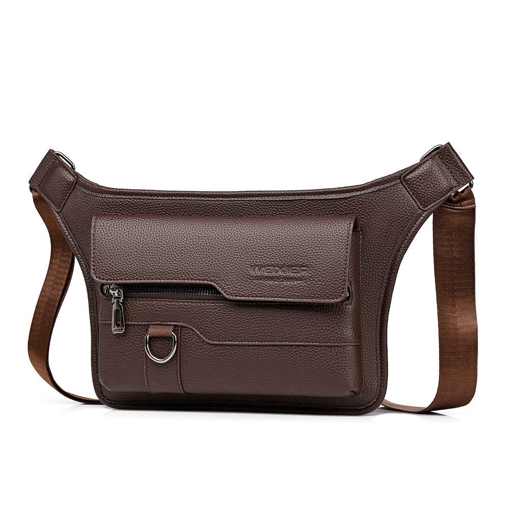 large capacity waterproof chest bag large capacity crossbody bag shoulder bag  - IntuitiveEncBoutique