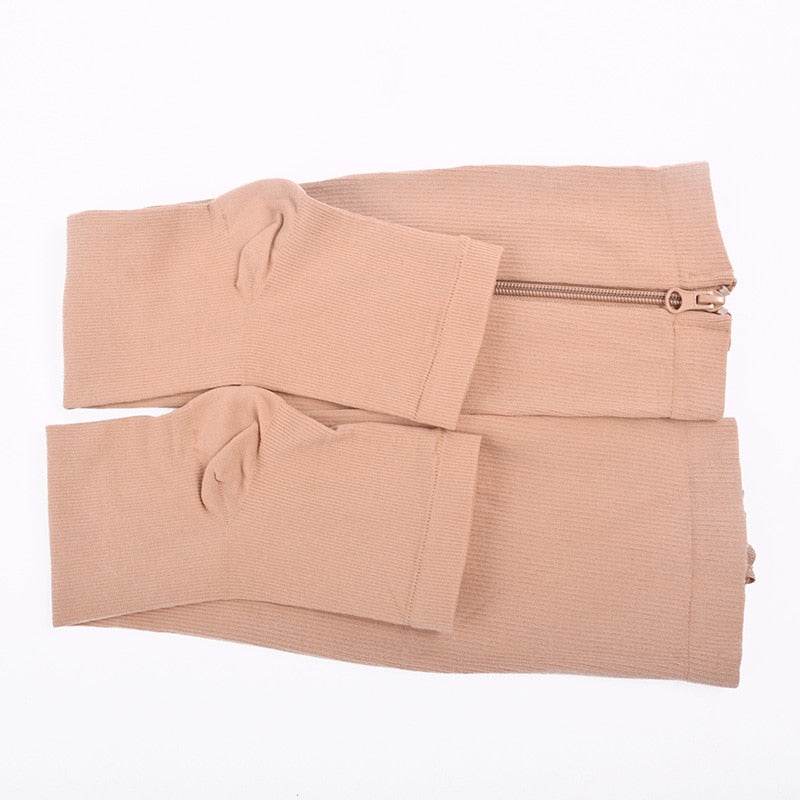 Compression socks Zipper Slim Sleeping Beauty Leg Shaper - IntuitiveEncBoutique