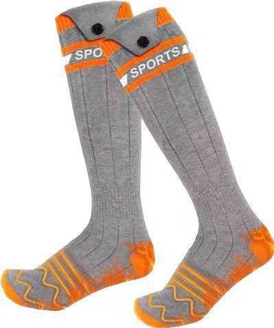 Warm socks for winter, electrically heated socks with USB charging, long tube electric heating socks for skiing, and heated socks for skiing - IntuitiveEncBoutique