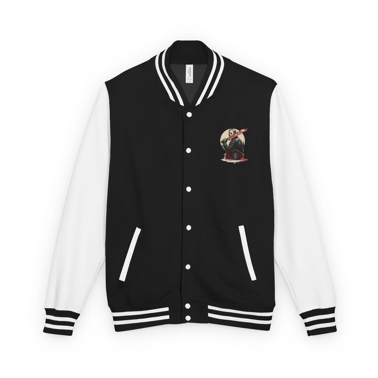 Friday the 13th Horror Movie Fans Letterman Jacket - IntuitiveEncBoutique