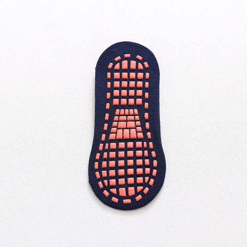 5 Pairs Anti-skid Socks Floor Socks Trampoline Socks Indoor Activities Socks Cotton Socks for Kids Women Men Short Socks - IntuitiveEncBoutique