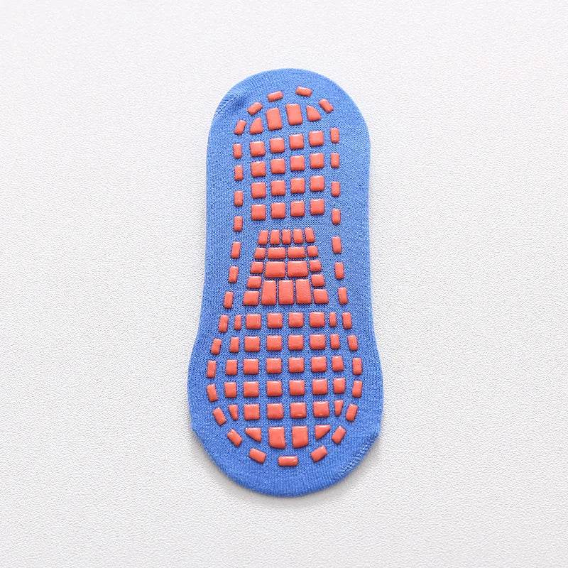 5 Pairs Anti-skid Socks Floor Socks Trampoline Socks Indoor Activities Socks Cotton Socks for Kids Women Men Short Socks - IntuitiveEncBoutique