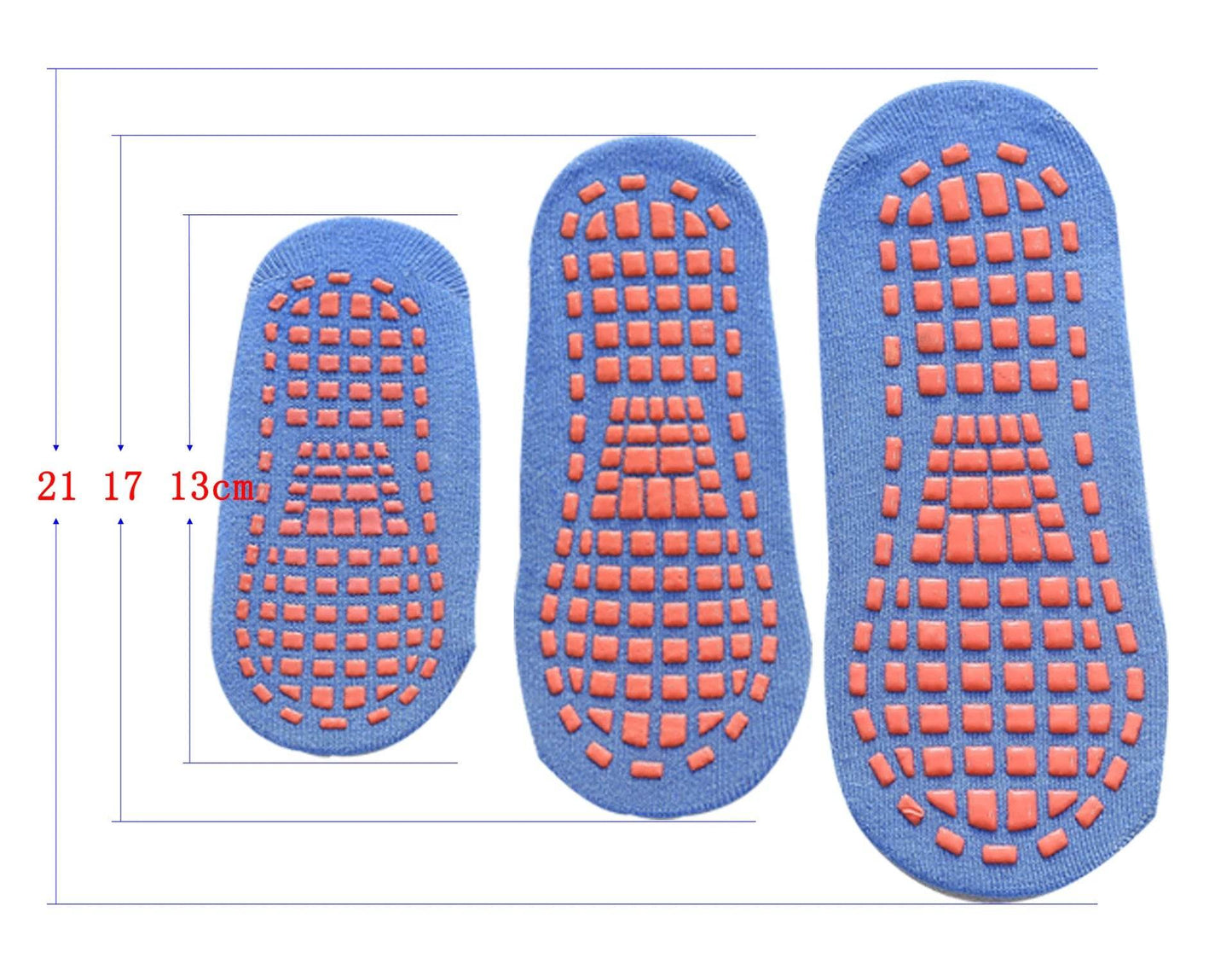 5 Pairs Anti-skid Socks Floor Socks Trampoline Socks Indoor Activities Socks Cotton Socks for Kids Women Men Short Socks - IntuitiveEncBoutique