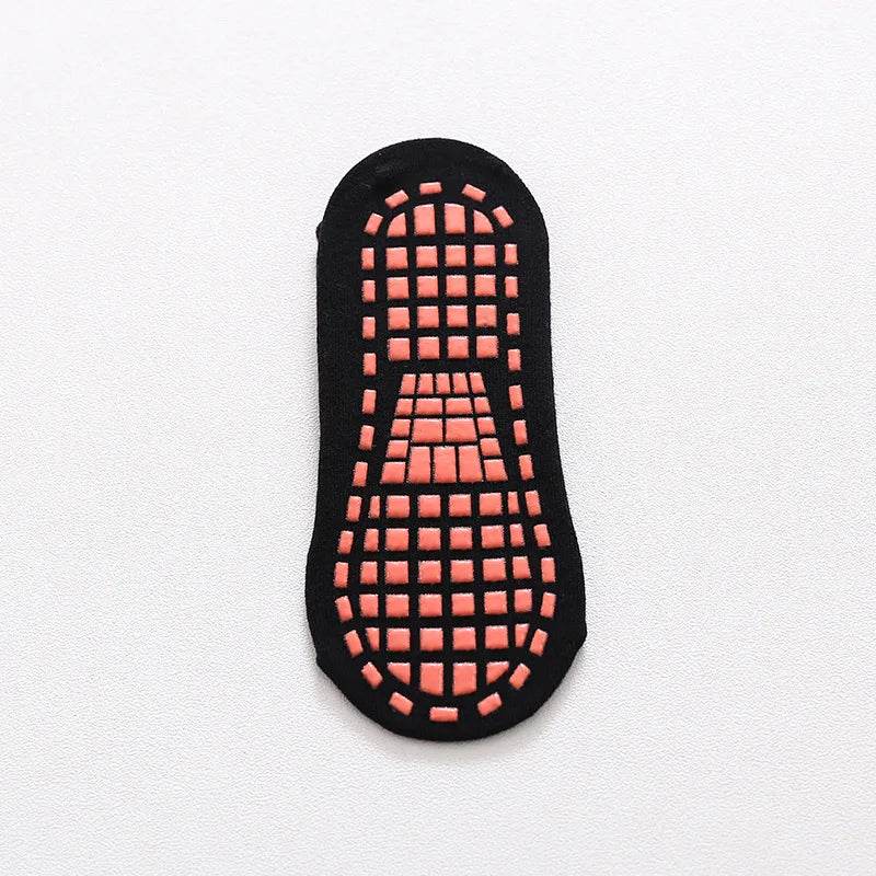 5 Pairs Anti-skid Socks Floor Socks Trampoline Socks Indoor Activities Socks Cotton Socks for Kids Women Men Short Socks - IntuitiveEncBoutique