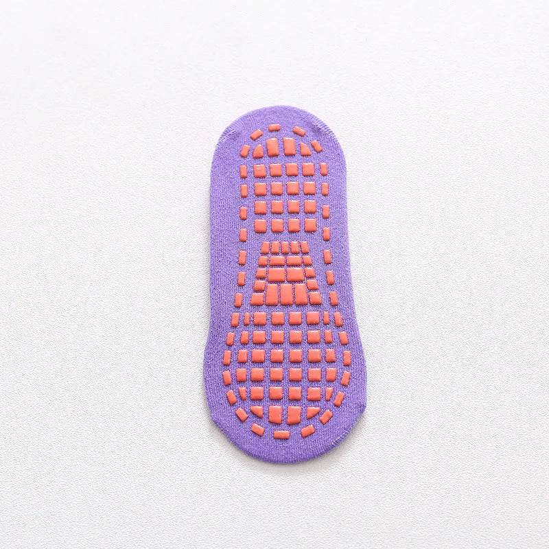 5 Pairs Anti-skid Socks Floor Socks Trampoline Socks Indoor Activities Socks Cotton Socks for Kids Women Men Short Socks - IntuitiveEncBoutique