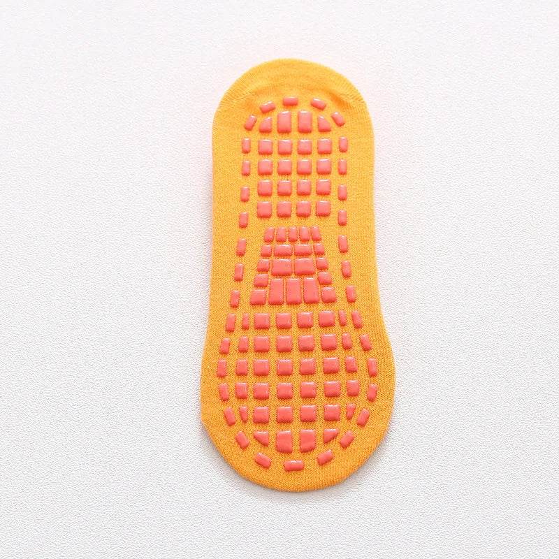 5 Pairs Anti-skid Socks Floor Socks Trampoline Socks Indoor Activities Socks Cotton Socks for Kids Women Men Short Socks - IntuitiveEncBoutique