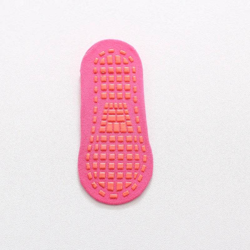 5 Pairs Anti-skid Socks Floor Socks Trampoline Socks Indoor Activities Socks Cotton Socks for Kids Women Men Short Socks - IntuitiveEncBoutique