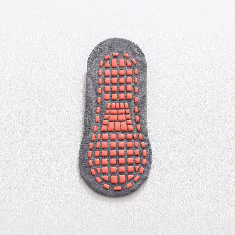 5 Pairs Anti-skid Socks Floor Socks Trampoline Socks Indoor Activities Socks Cotton Socks for Kids Women Men Short Socks - IntuitiveEncBoutique