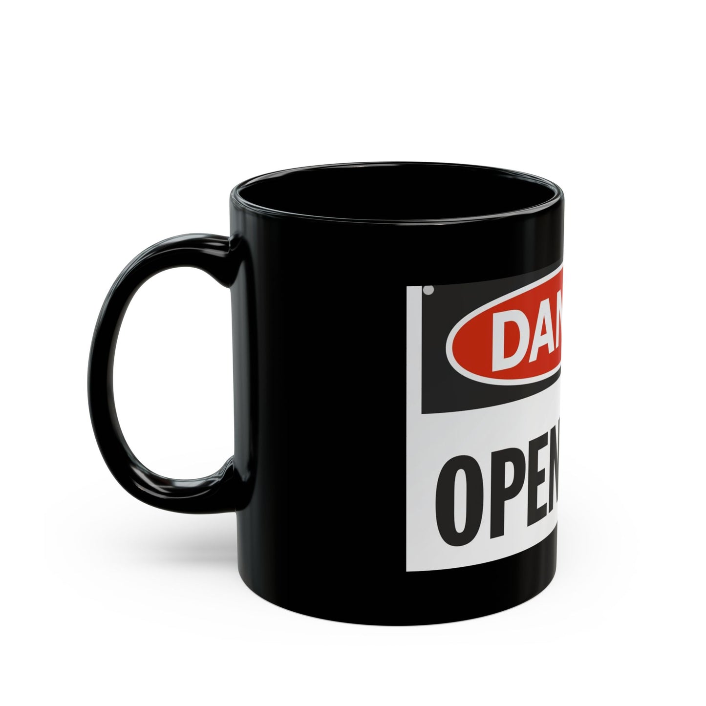 Warning Sign Decor mug