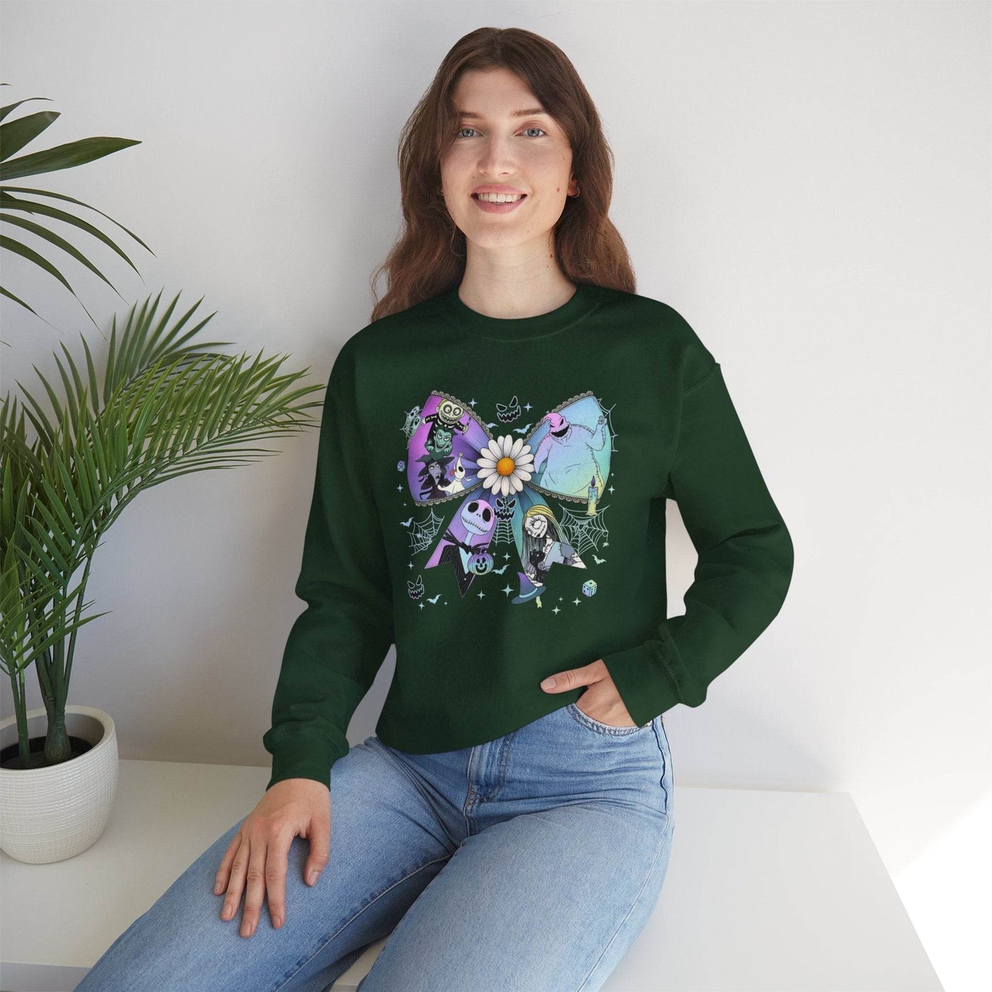 Colorful Butterfly Graphic Sweatshirt, Cozy Unisex Apparel, Fall Fashion, Gift for Nature Lovers, Artistic Crewneck - IntuitiveEncBoutique