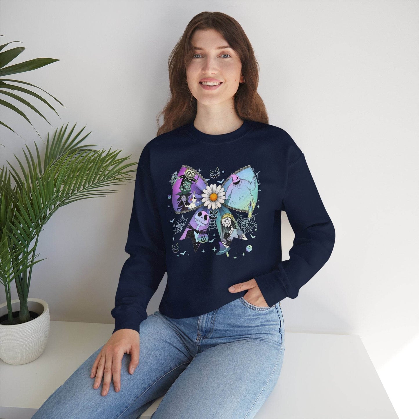 Colorful Butterfly Graphic Sweatshirt, Cozy Unisex Apparel, Fall Fashion, Gift for Nature Lovers, Artistic Crewneck - IntuitiveEncBoutique