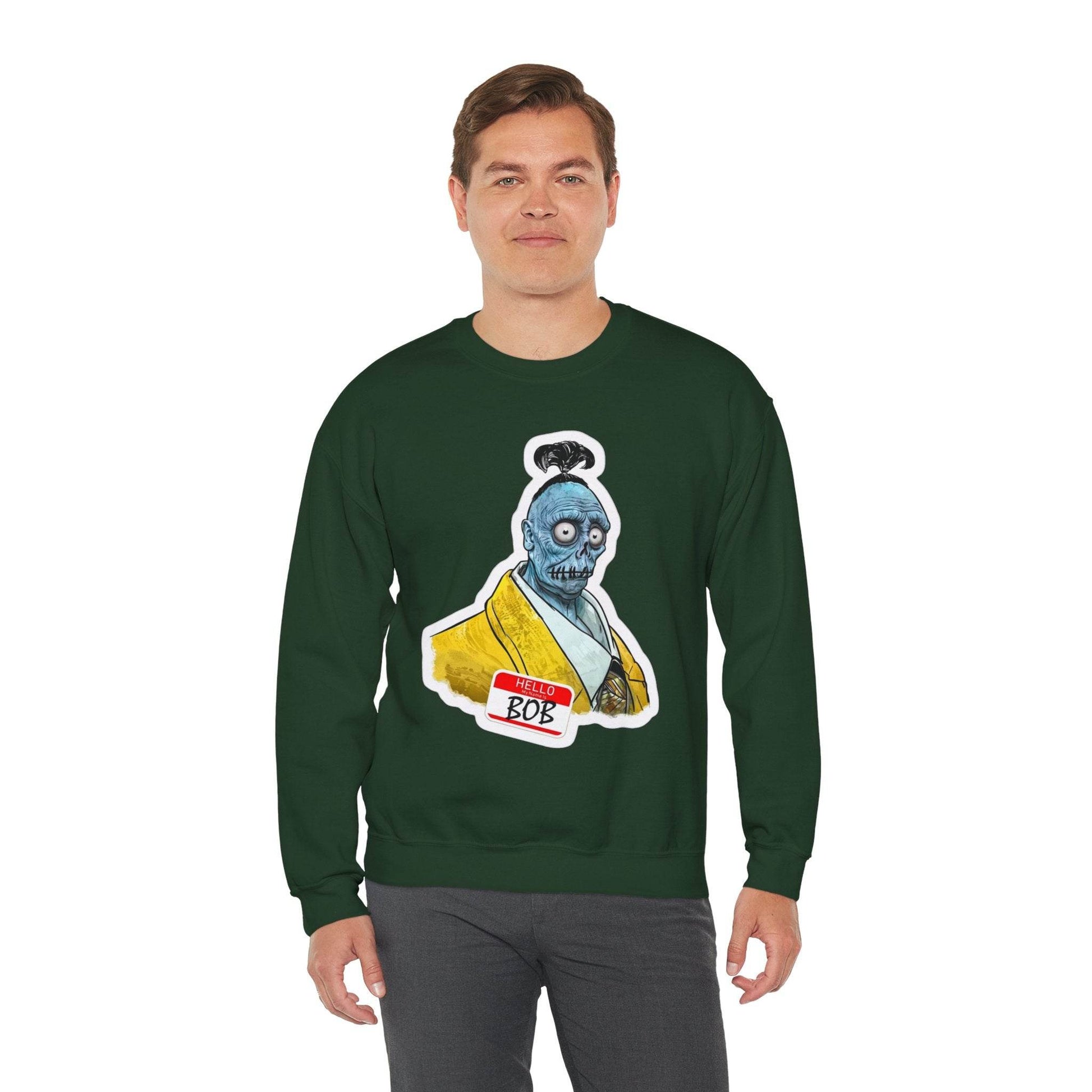 Funny Unisex Sweatshirt with Artwork, Cozy Gift for Friends, Anti-Valentine's Day, Joke Sweatshirt, Loungewear, Cartoon Design - IntuitiveEncBoutique