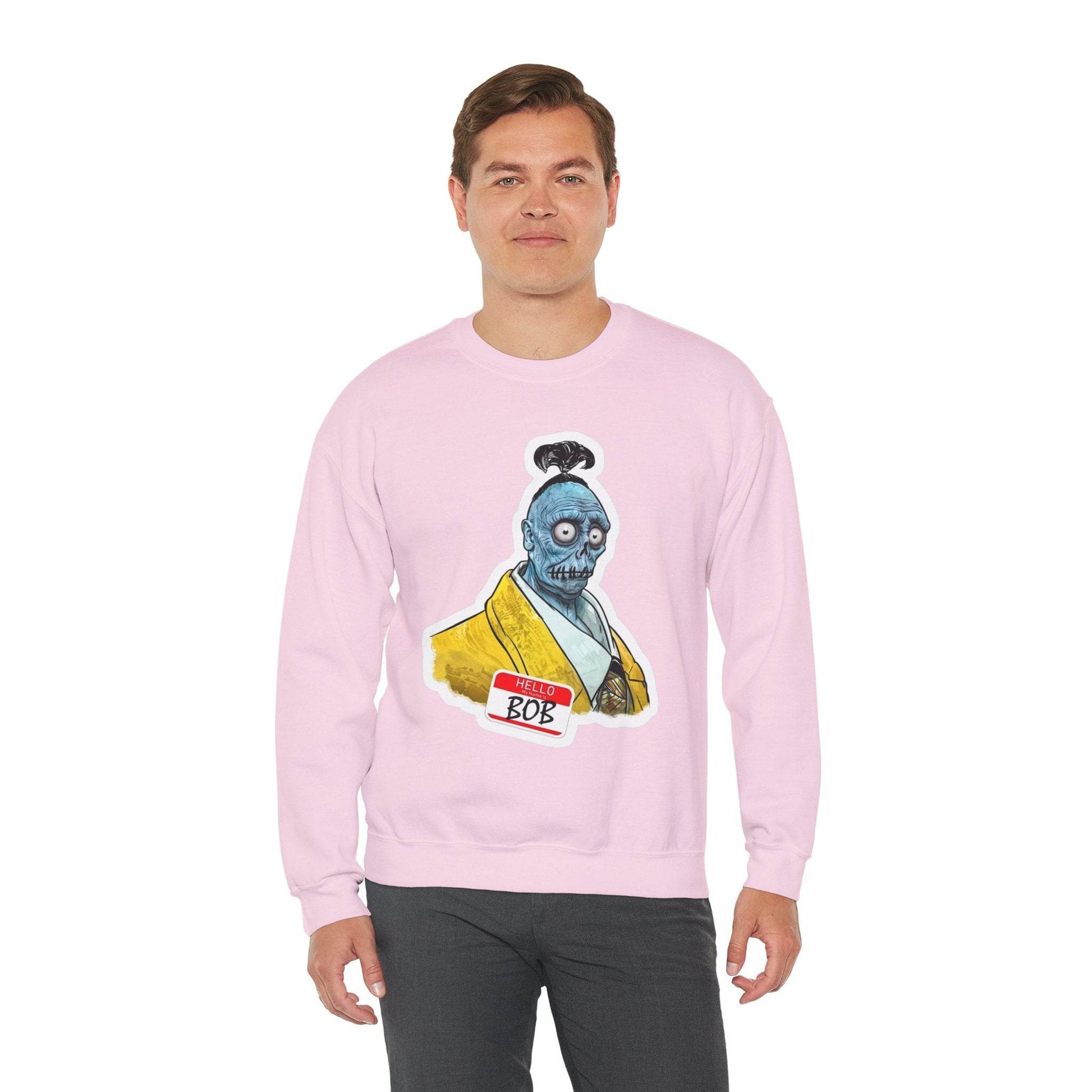 Funny Unisex Sweatshirt with Artwork, Cozy Gift for Friends, Anti-Valentine's Day, Joke Sweatshirt, Loungewear, Cartoon Design - IntuitiveEncBoutique