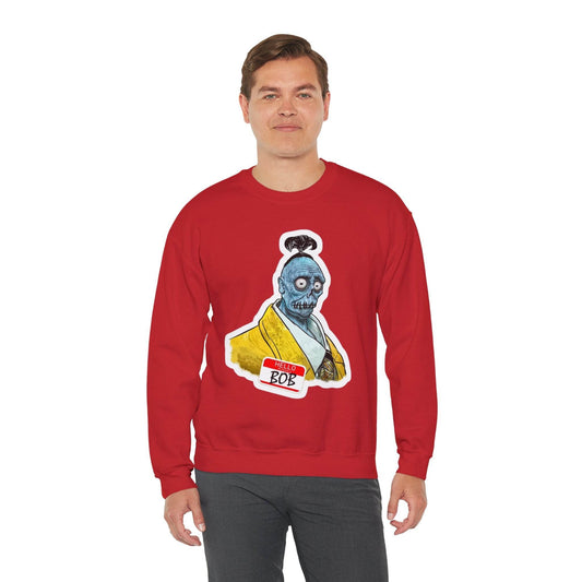 Funny Unisex Sweatshirt with Artwork, Cozy Gift for Friends, Anti-Valentine's Day, Joke Sweatshirt, Loungewear, Cartoon Design - IntuitiveEncBoutique