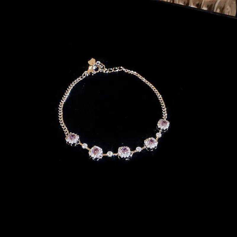 Copper Zircon Bracelet - IntuitiveEncBoutique
