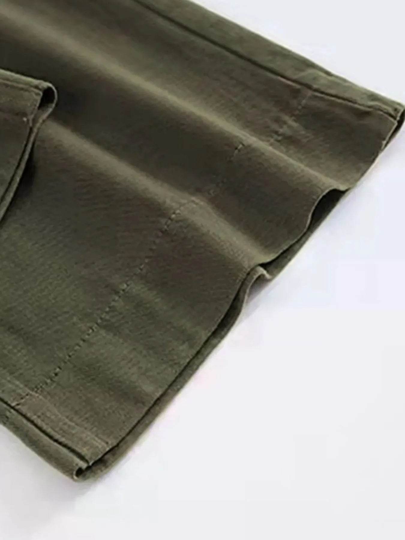 Full Size Wide Leg Pants with Pockets Plus Size - IntuitiveEncBoutique