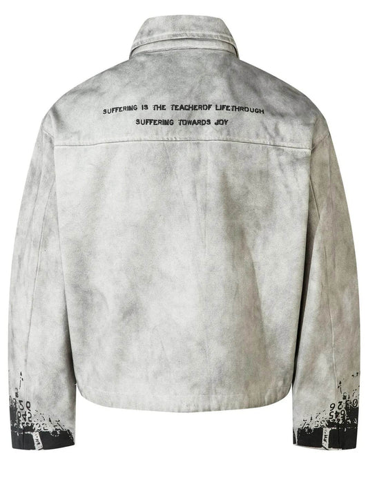 Men's Zip Up Long Sleeve Jacket - IntuitiveEncBoutique
