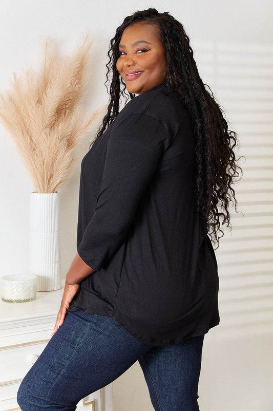 Culture Code Full Size Open Front Cardigan - IntuitiveEncBoutique