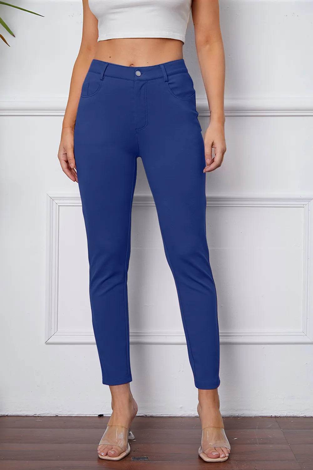 StretchyStitch Pants by Basic Bae - IntuitiveEncBoutique