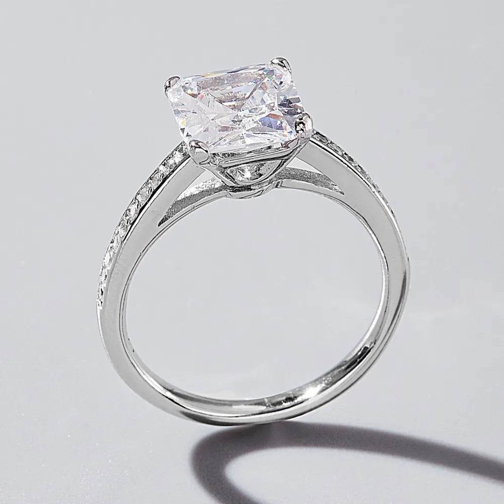 925 Sterling Silver Zircon Ring - IntuitiveEncBoutique