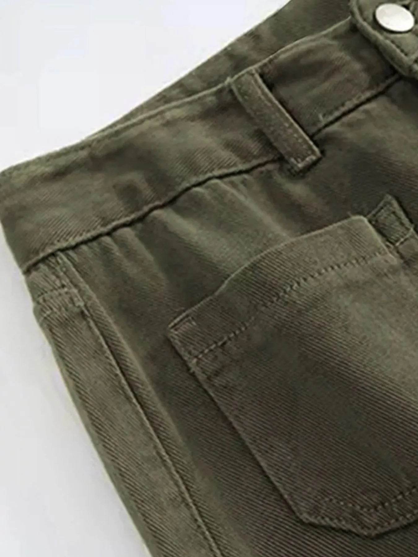 Full Size Wide Leg Pants with Pockets Plus Size - IntuitiveEncBoutique