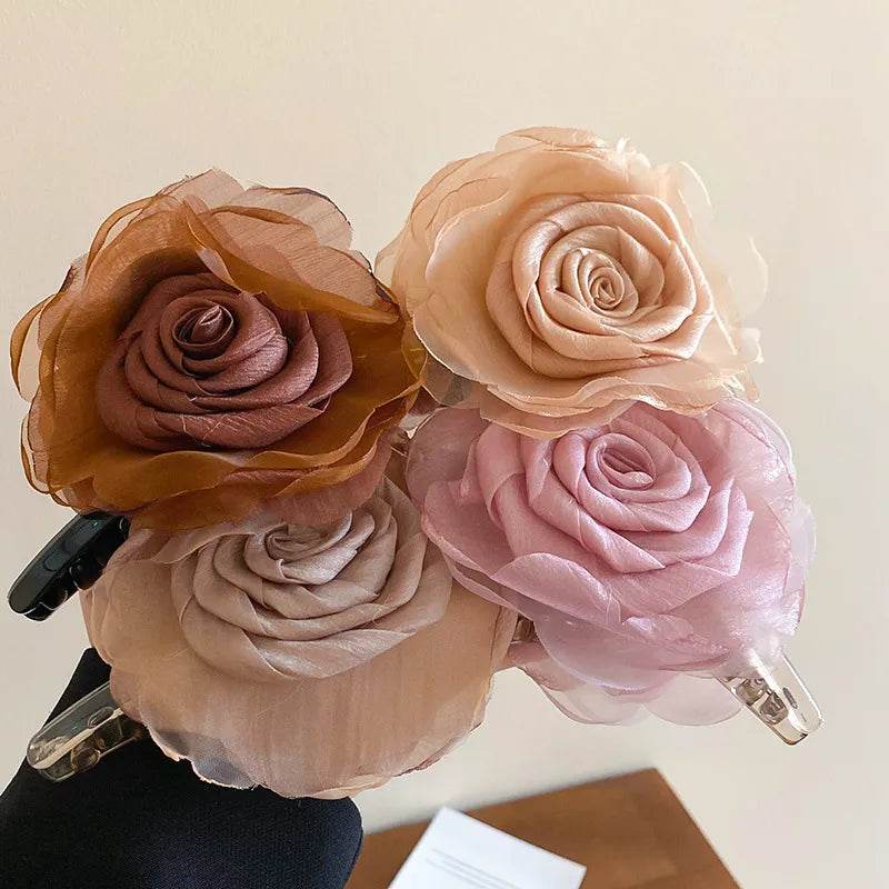 Flower Acrylic Hair Claw Clip - IntuitiveEncBoutique