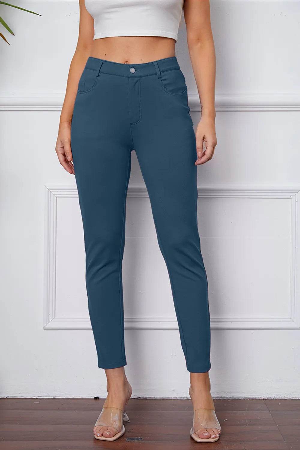 StretchyStitch Pants by Basic Bae - IntuitiveEncBoutique