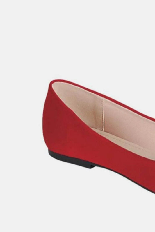 Forever Link Pointy Toe Slip On Flat Loafers - IntuitiveEncBoutique