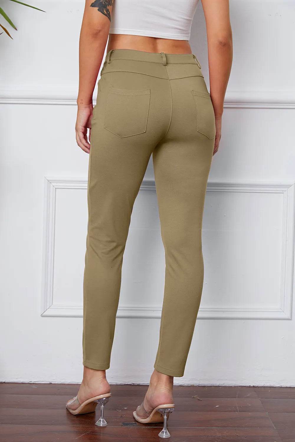 StretchyStitch Pants by Basic Bae - IntuitiveEncBoutique
