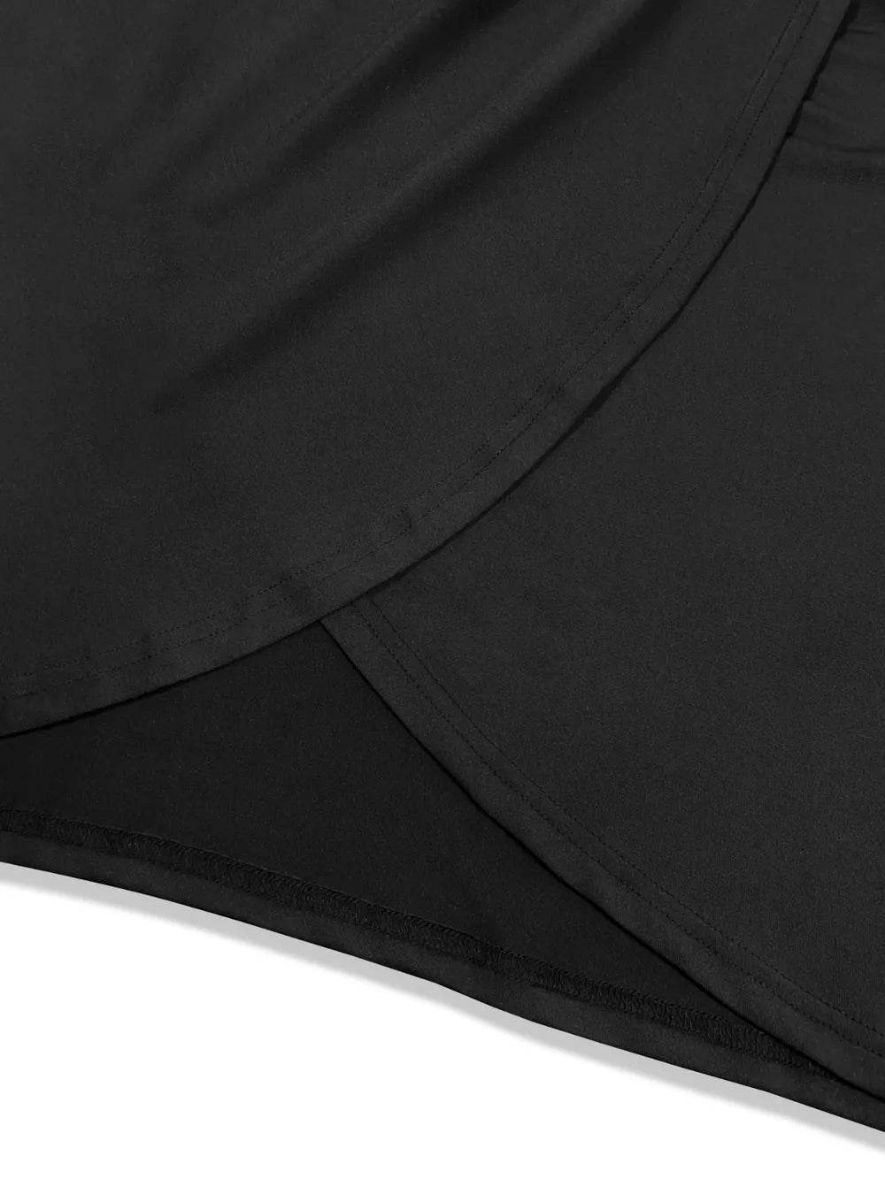 Plus Size Twisted One Shoulder Sleeveless Midi Dress - IntuitiveEncBoutique