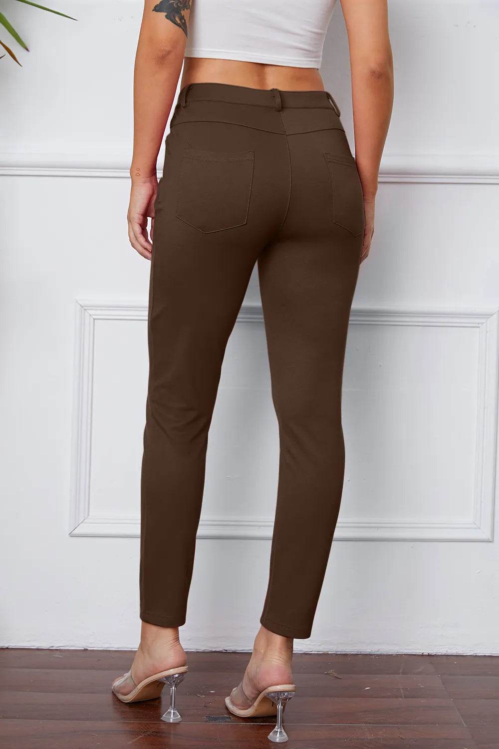 StretchyStitch Pants by Basic Bae - IntuitiveEncBoutique