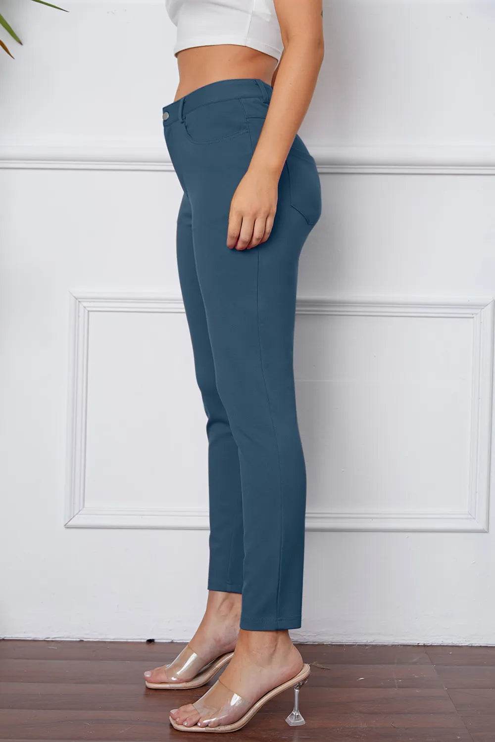 StretchyStitch Pants by Basic Bae - IntuitiveEncBoutique