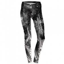 Women Galaxy Space Legging Fitness Digital Print Slim Elastic Workout Plus Size Pants - IntuitiveEncBoutique