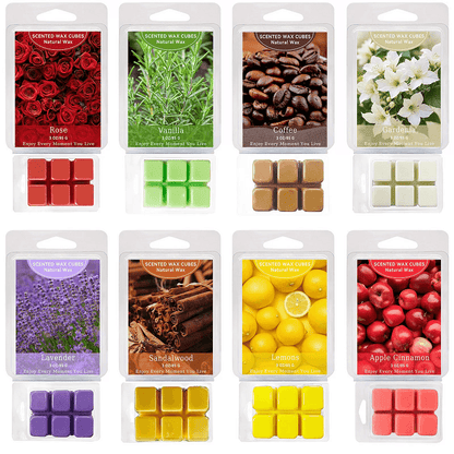 Colorful Eight - scent Scented Wax Cubes Set - IntuitiveEncBoutique