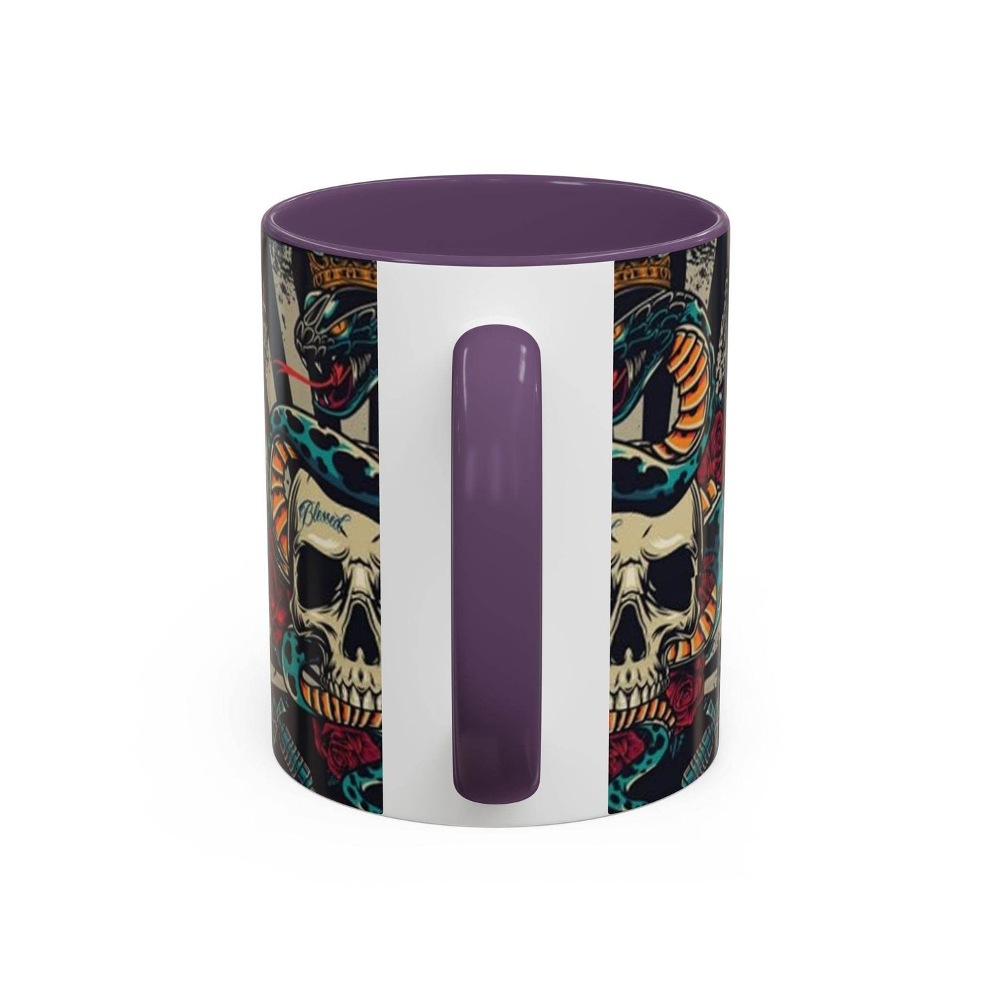 Edgy Skull & Snake Coffee Mug - IntuitiveEncBoutique
