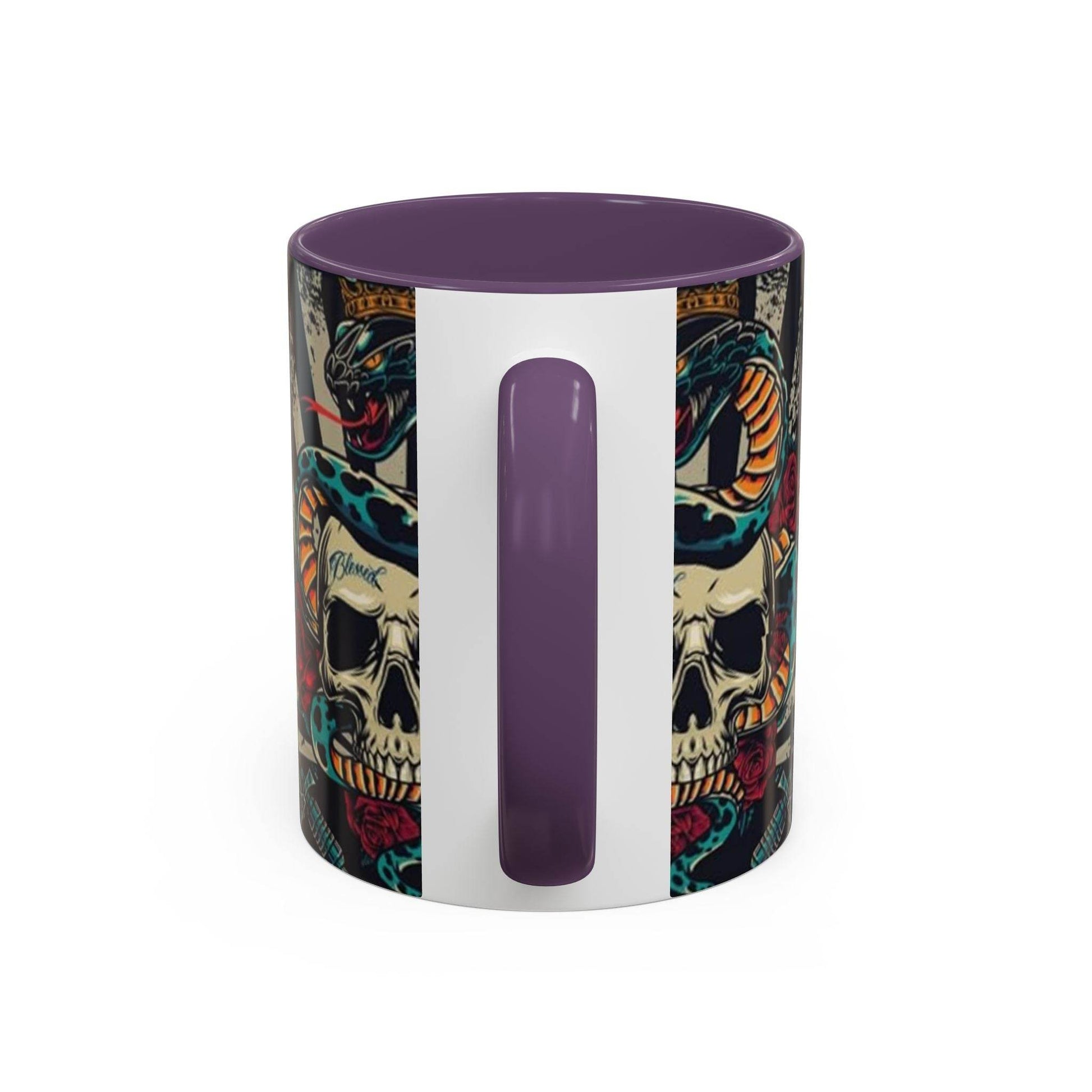 Edgy Skull & Snake Coffee Mug - IntuitiveEncBoutique