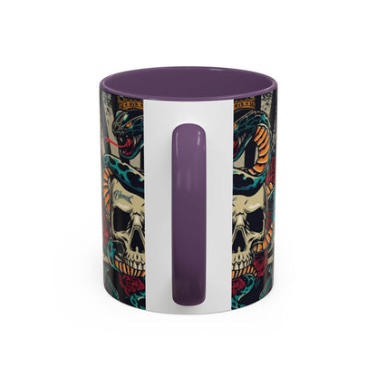 Edgy Skull & Snake Coffee Mug - IntuitiveEncBoutique