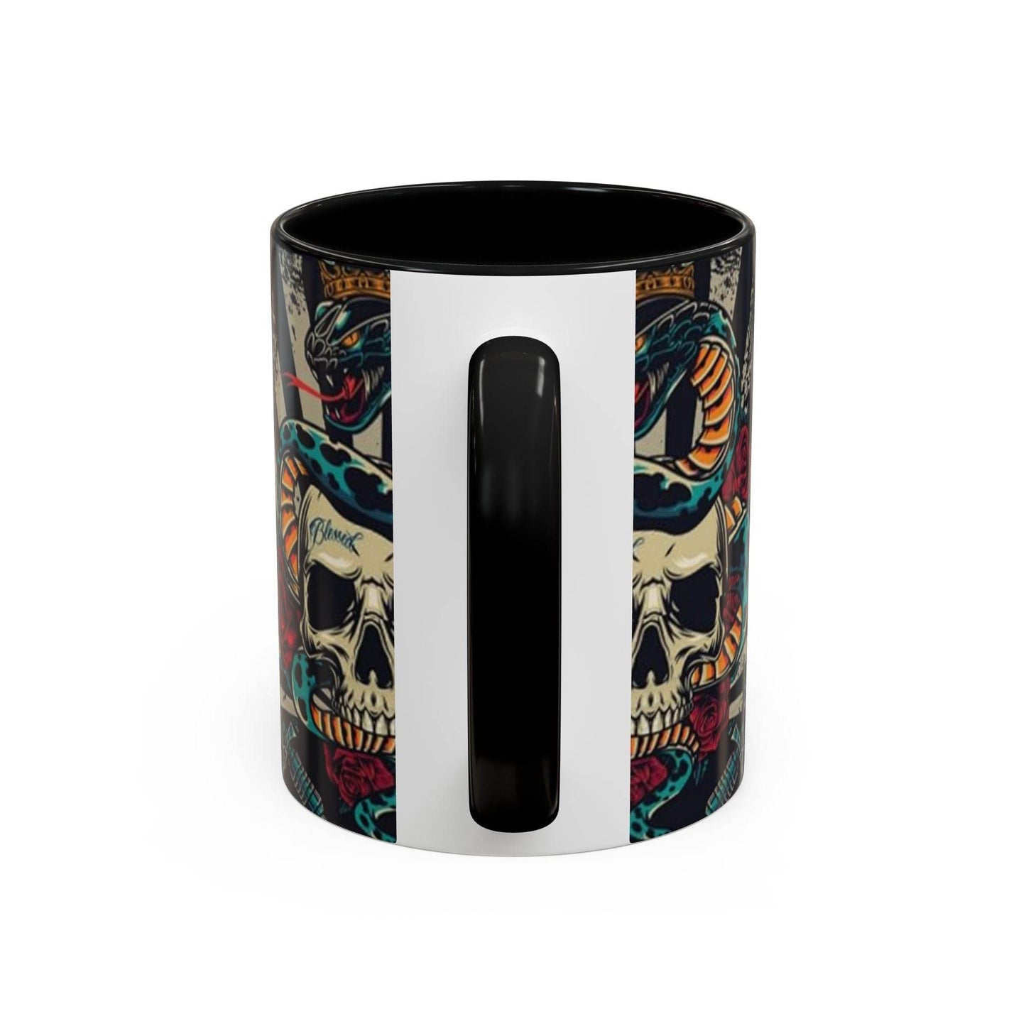 Edgy Skull & Snake Coffee Mug - IntuitiveEncBoutique