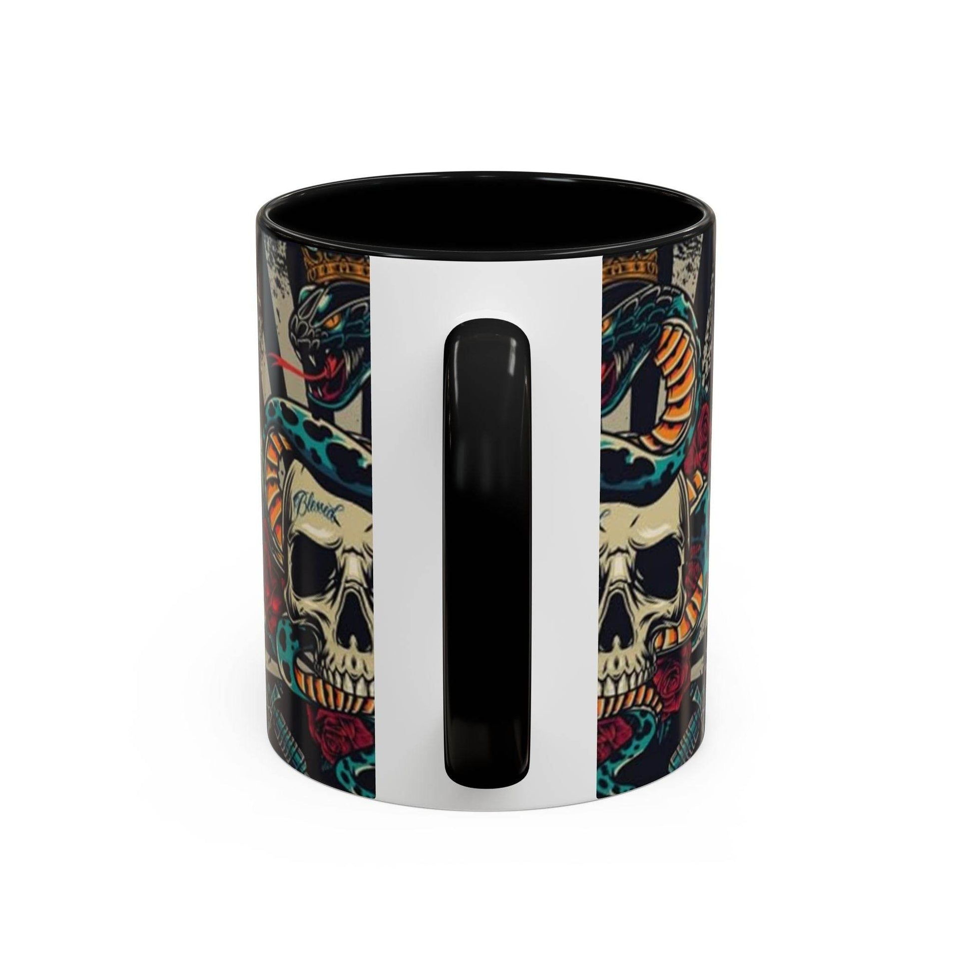 Edgy Skull & Snake Coffee Mug - IntuitiveEncBoutique
