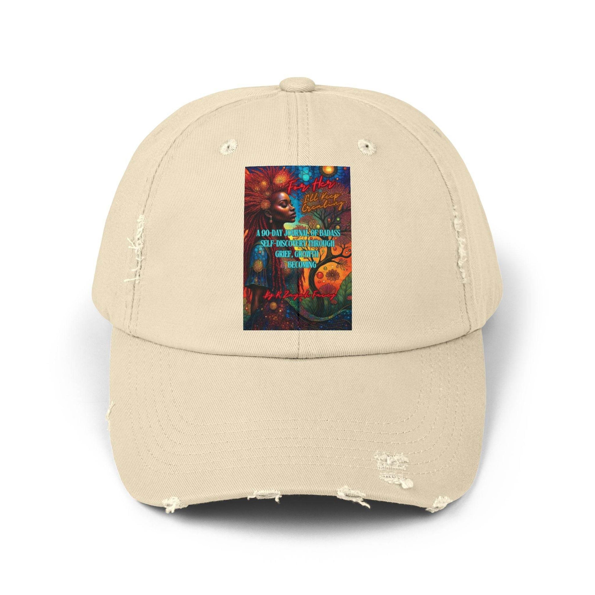 For Her I'll Keep Creating Book, Cap - IntuitiveEncBoutique