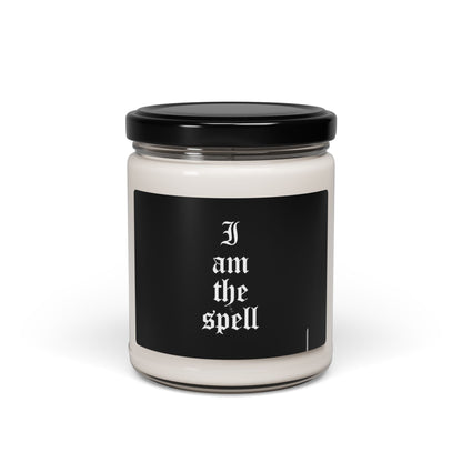 Magical Scented Soy Candle | "I am the spell" | Home Décor, Witchy Gifts, Relaxation, Self-Care, Mindfulness - IntuitiveEncBoutique