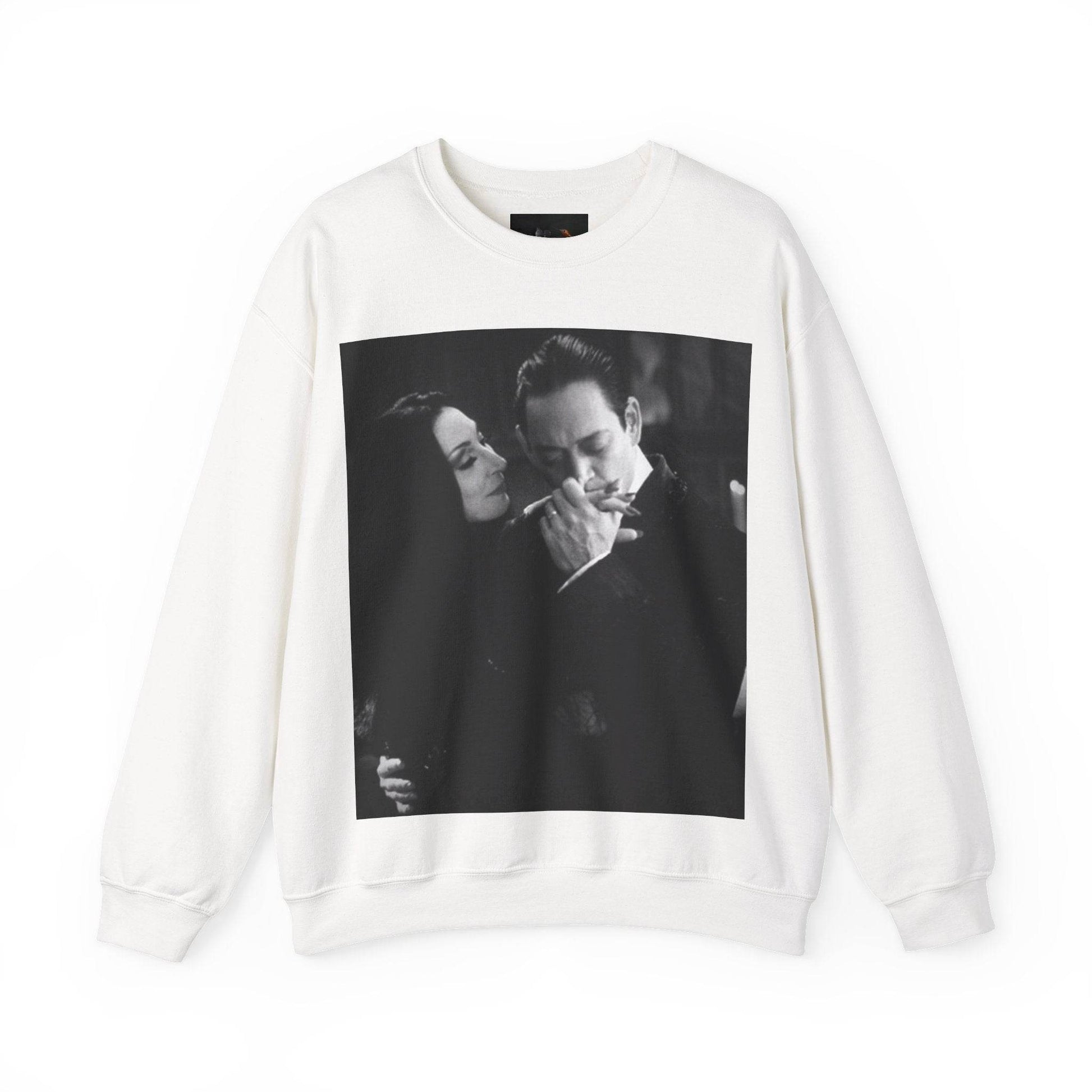 Couple Gothic Unisex Sweatshirt - Gomes & Morticia Design - IntuitiveEncBoutique